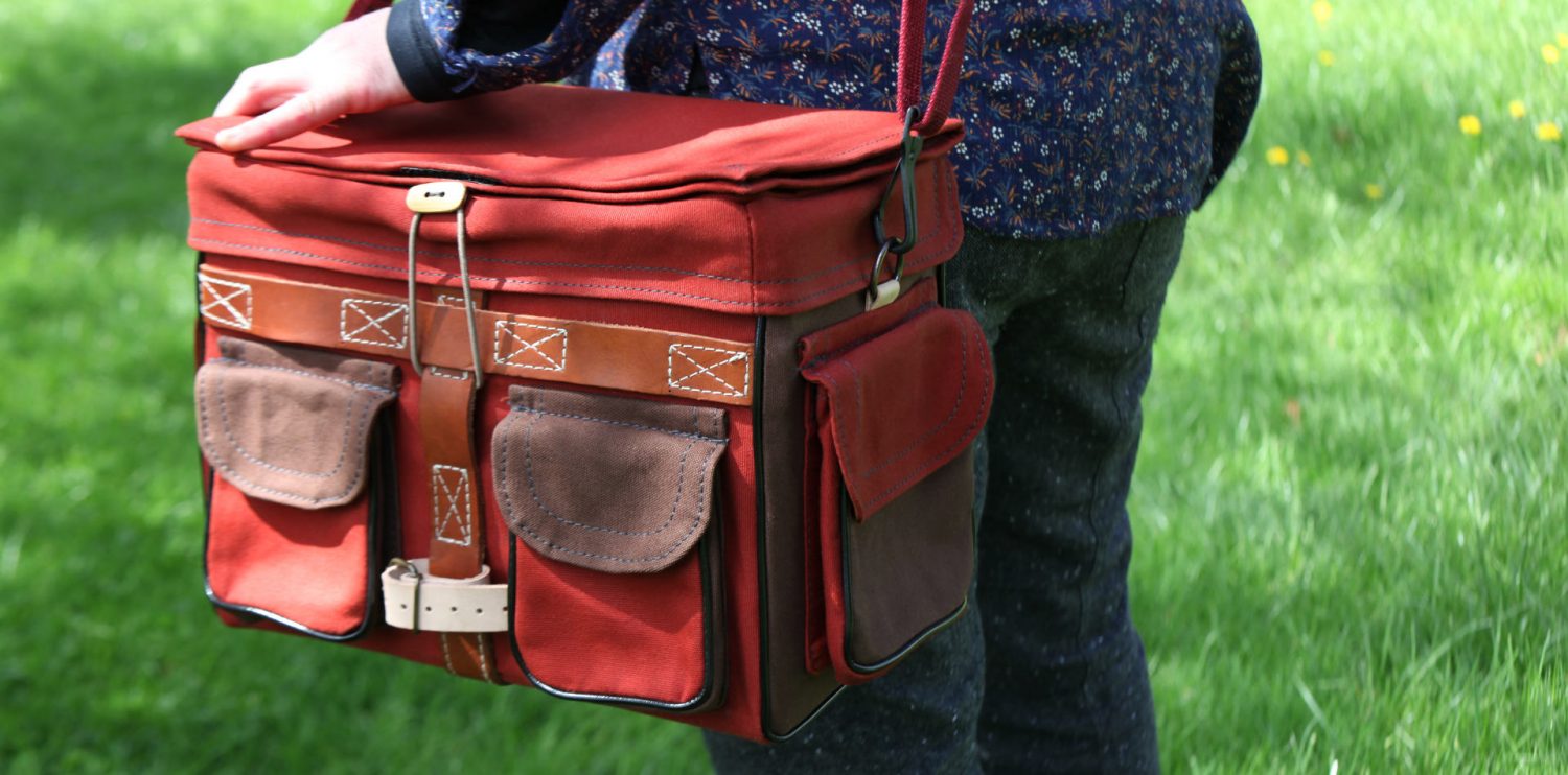 Handlebar Bag Sacoche De Guidon Vaude Vaude Sacoche Guidon Aqua Box 6L rouge B